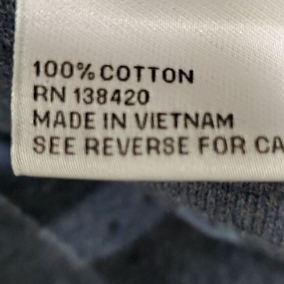 Per se by carlisle. gray/blue. Stunning XS can be men or women's. 100% cotton - Picture 9 of 10